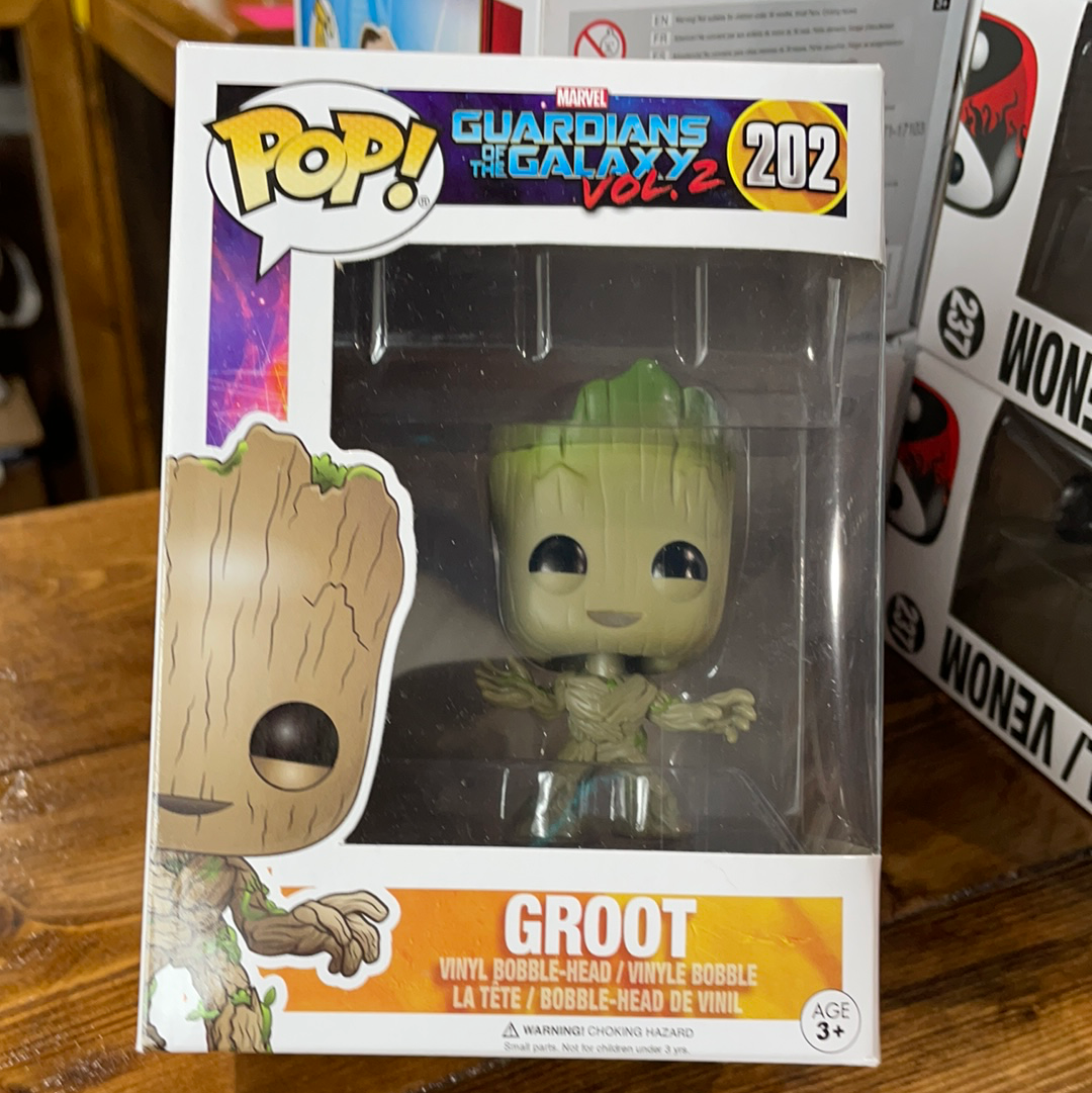 Marvel Guardians of the Galaxy Vol. 2 - Groot #202 - Funko Pop! Vinyl Figure