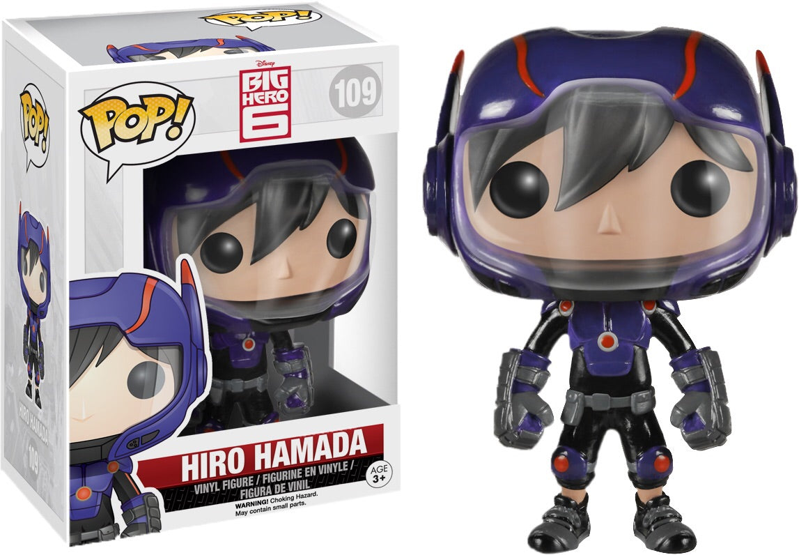 Big Hero Six Funko Pop Disney Big Hero Six Hiro Hamada Funko Pop