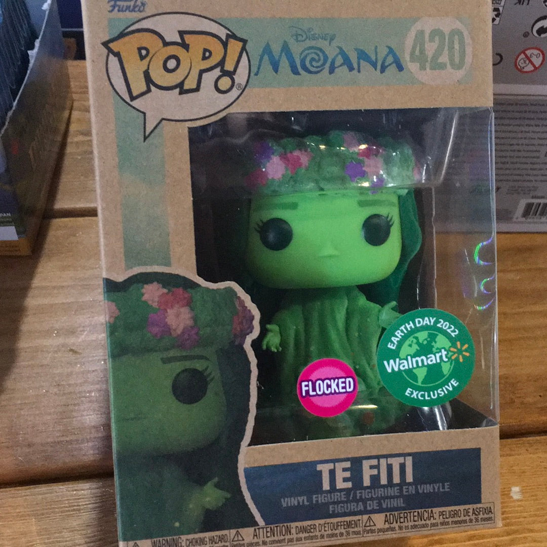 Disney Moana Te Fiti 420 flocked Funko Pop! Vinyl Figure