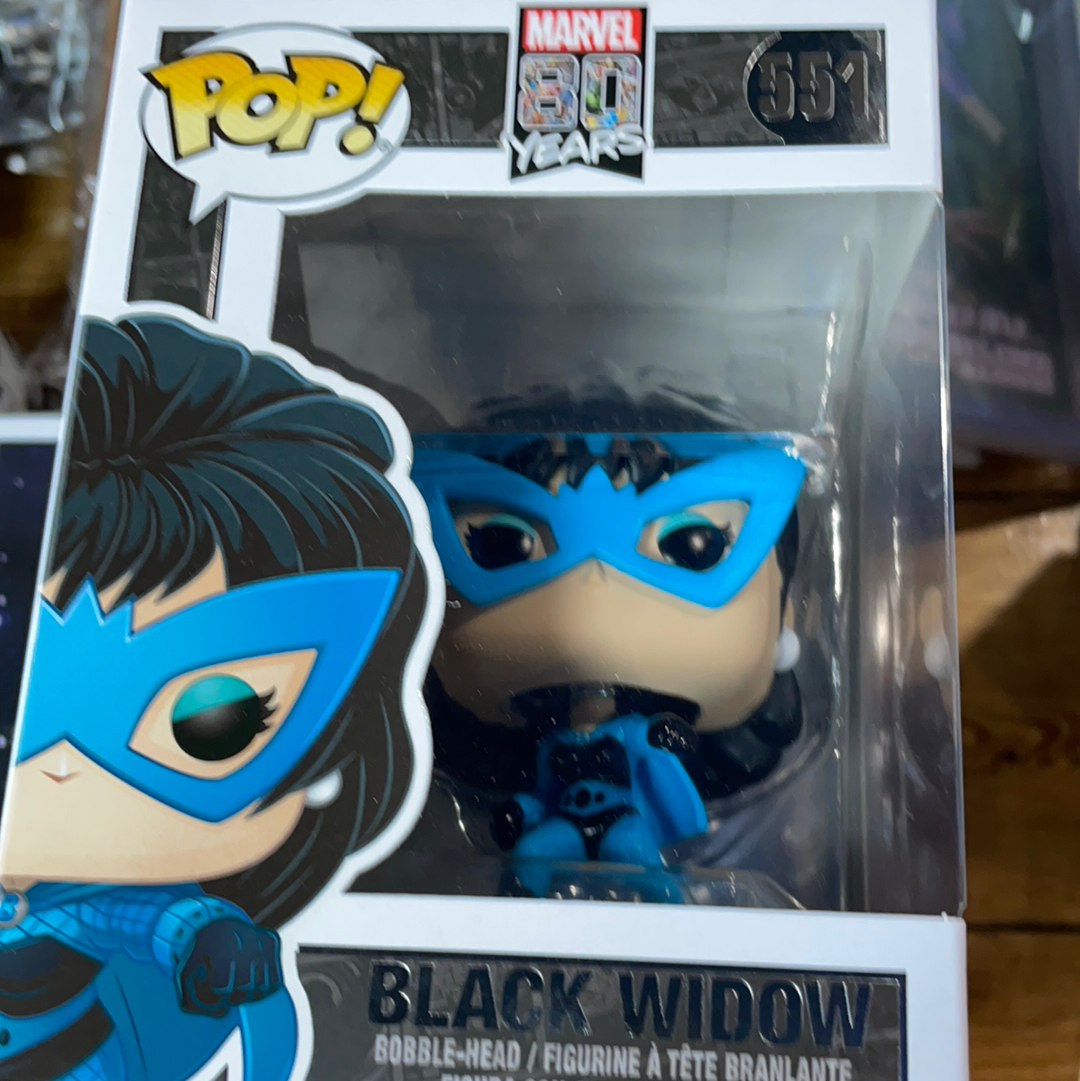 Marvel 80 Years - Black Widow #551 - Funko Pop! Vinyl Figure