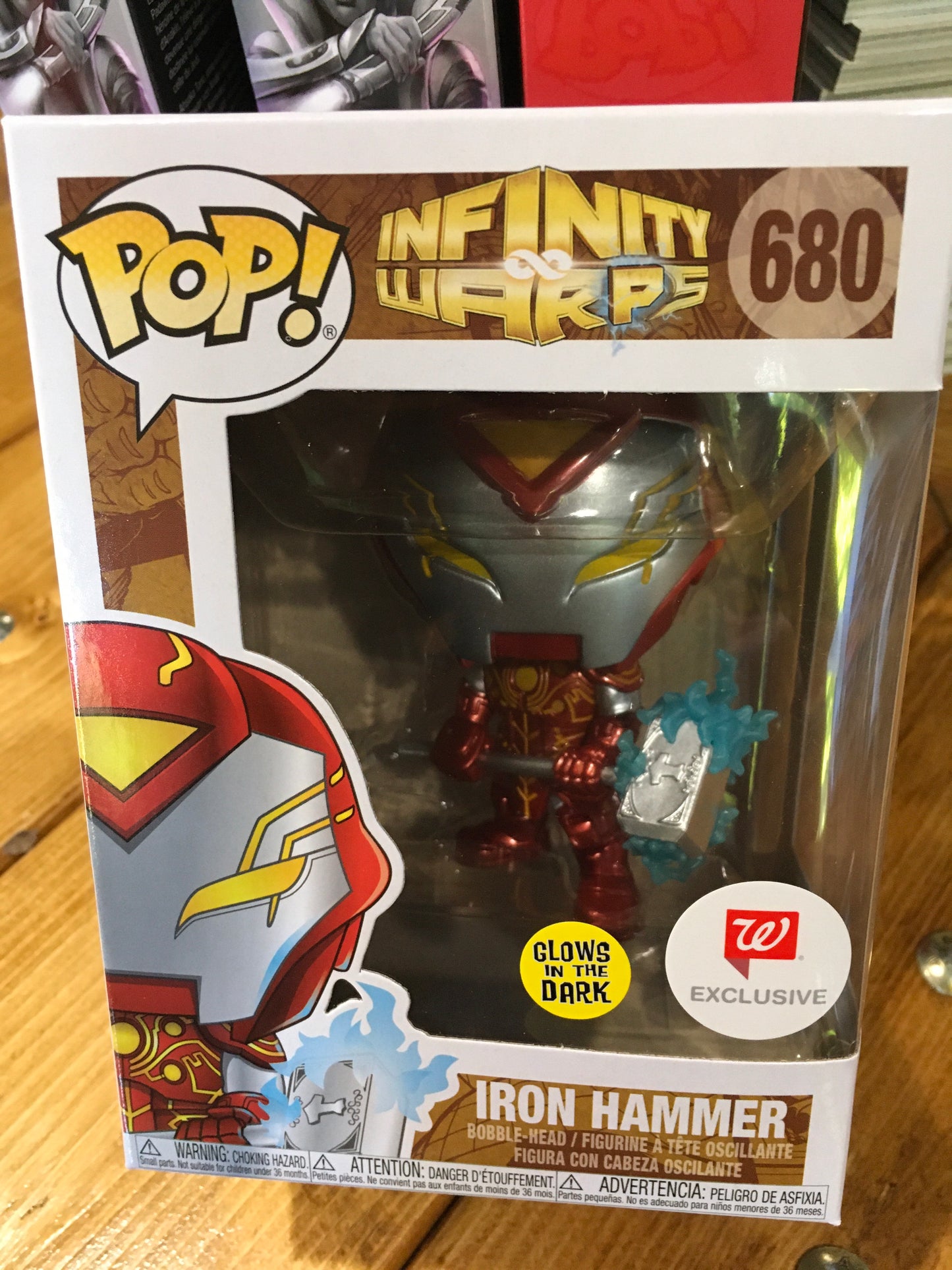 Marvel Infinity Warps - Iron Hammer #680 - Exclusive Funko Pop! Vinyl Figure