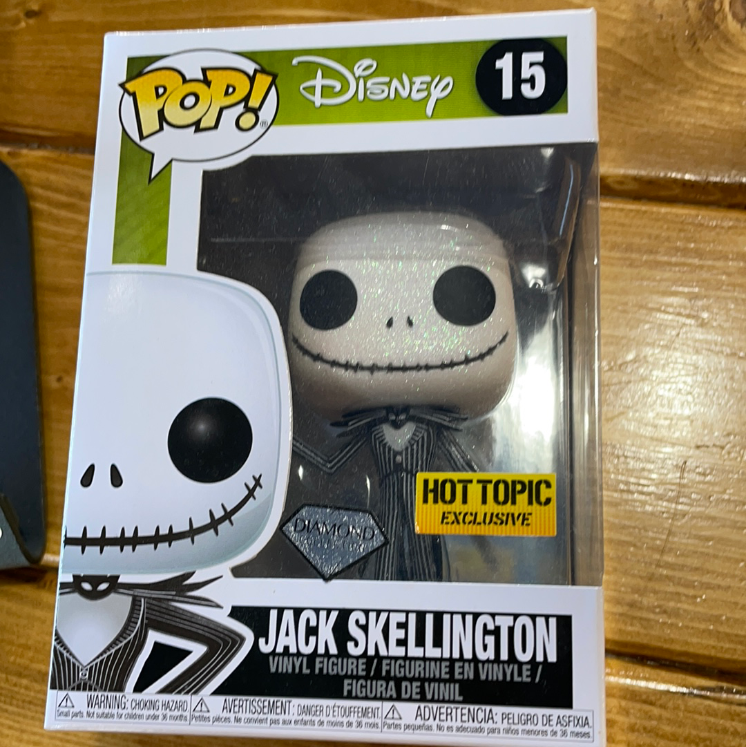 NBC Jack Skellington Diamond exclusive Funko Pop! Vinyl figure Disney