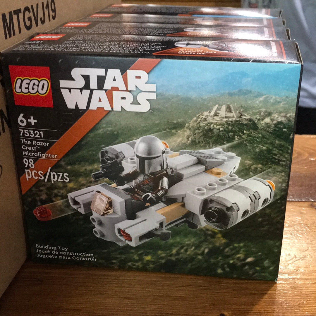 Lego Mandalorian the razor crest micro fighter 75321