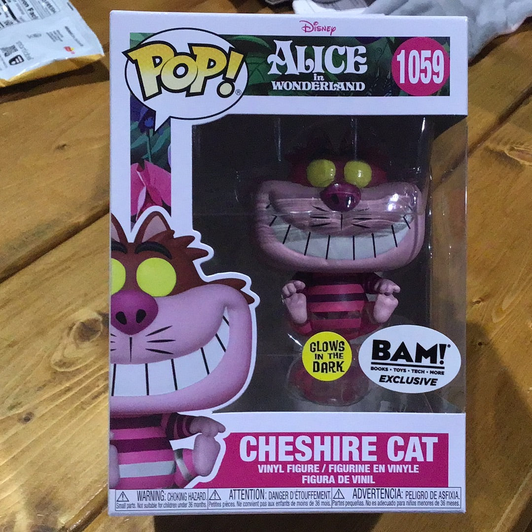 Disney Alice 70th Cheshire Cat (Glow in the Dark) #1059 Funko Pop! Vinyl figure