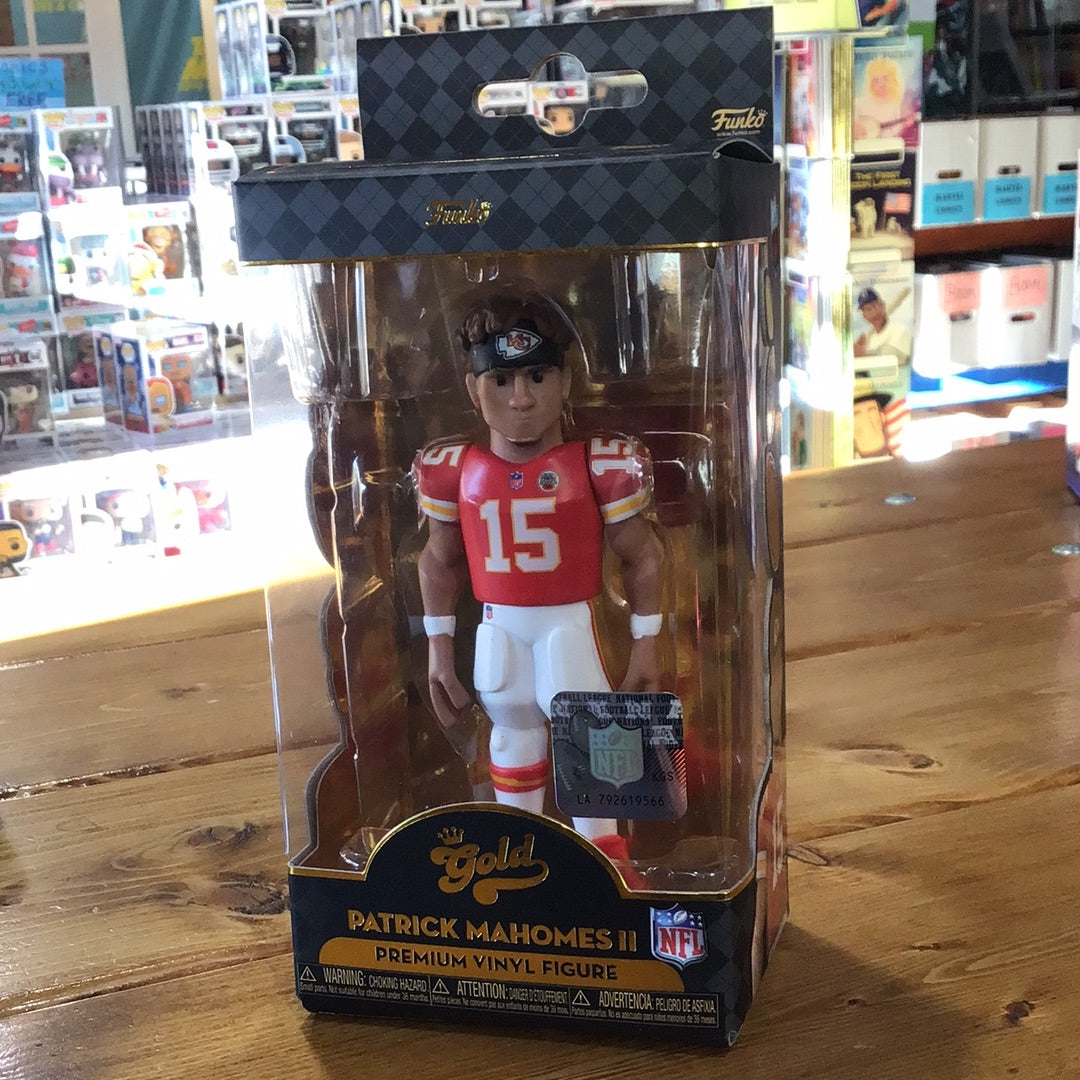 Funko Gold 5" NFL: Chiefs Patrick Mahomes II Vinyl Figure (Sports)