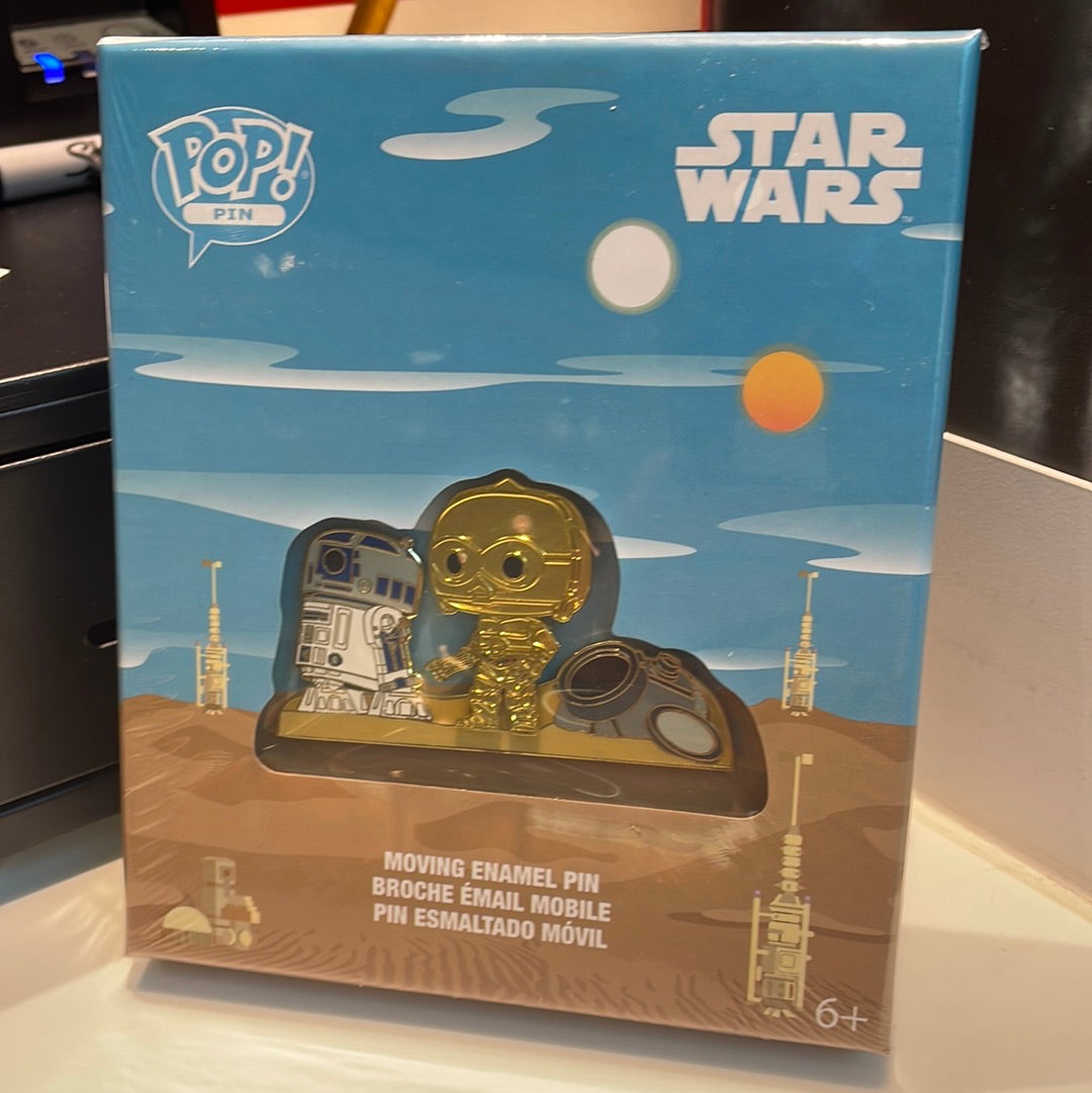 Star Wars limited edition Funko Pop! Moving Enamel Pin Set