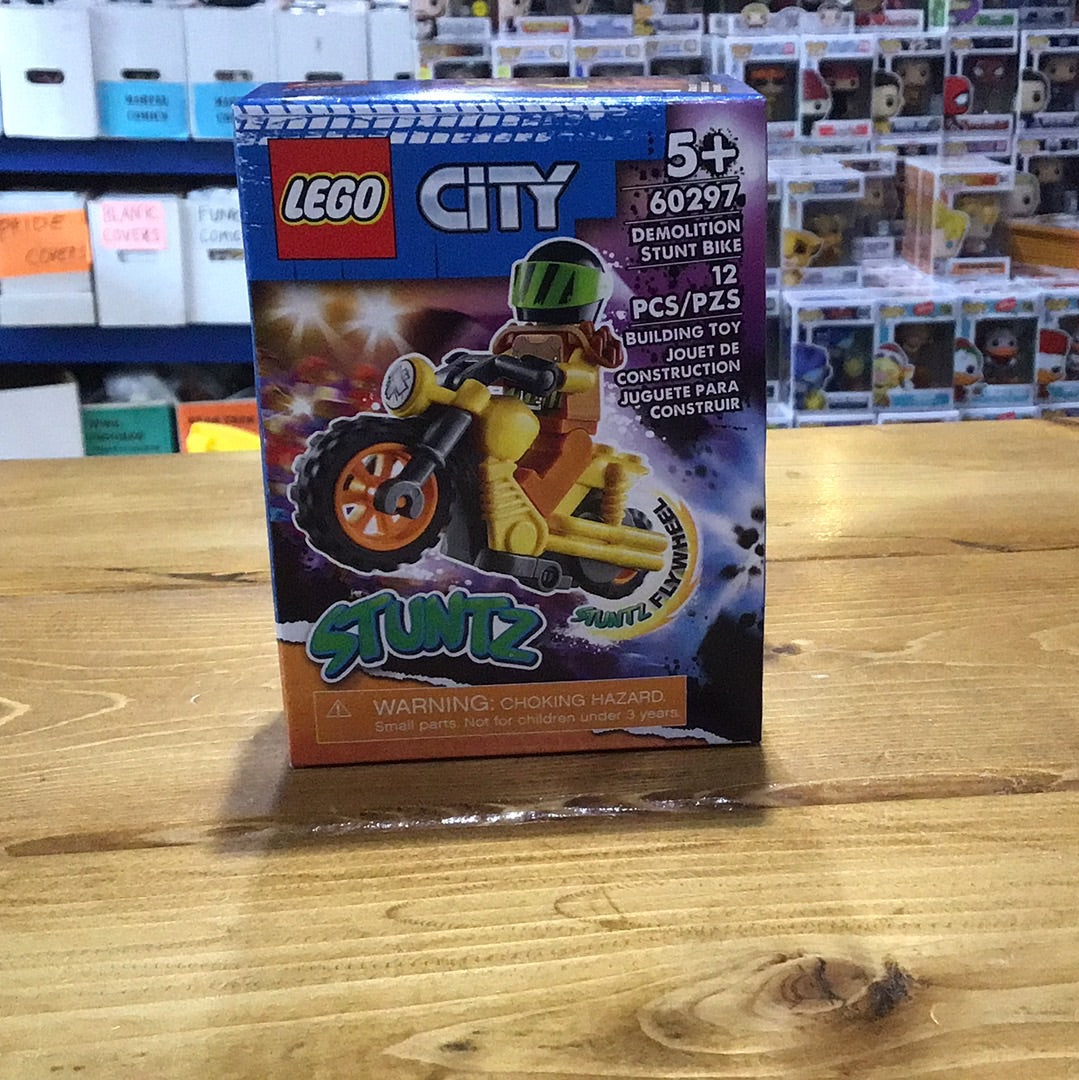 LEGO City Stuntz Demolition Stunt Bike – Tall Man Toys & Comics