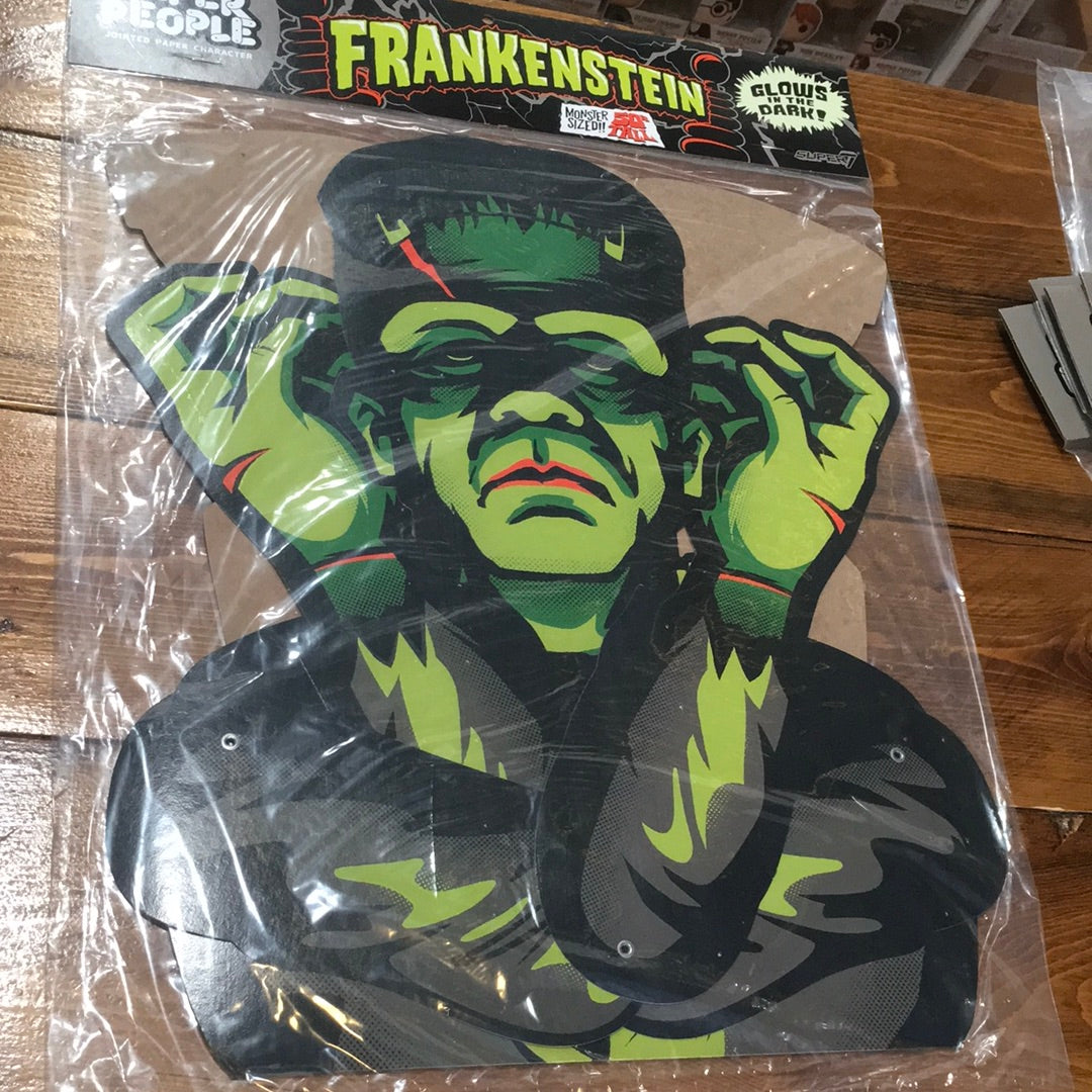 Frankenstein Paper People Super 7