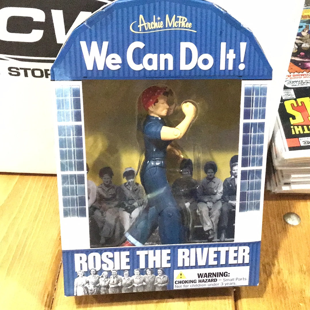 Rosie the Riveter - Archie McPhee historic figures