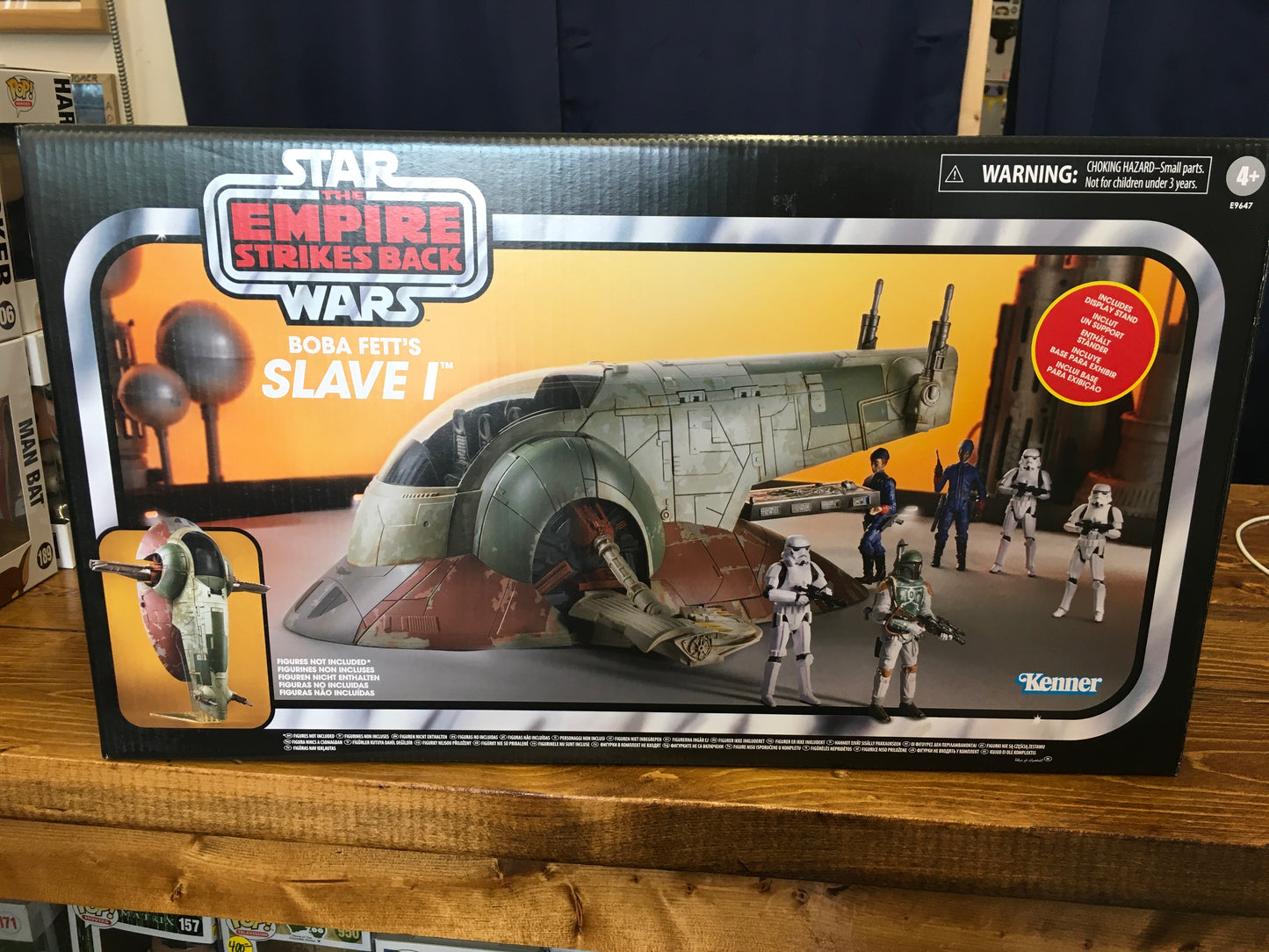 Star Wars TVC Boba Fett's Slave I 3 3/4-Inch Scale Vehicle NEW