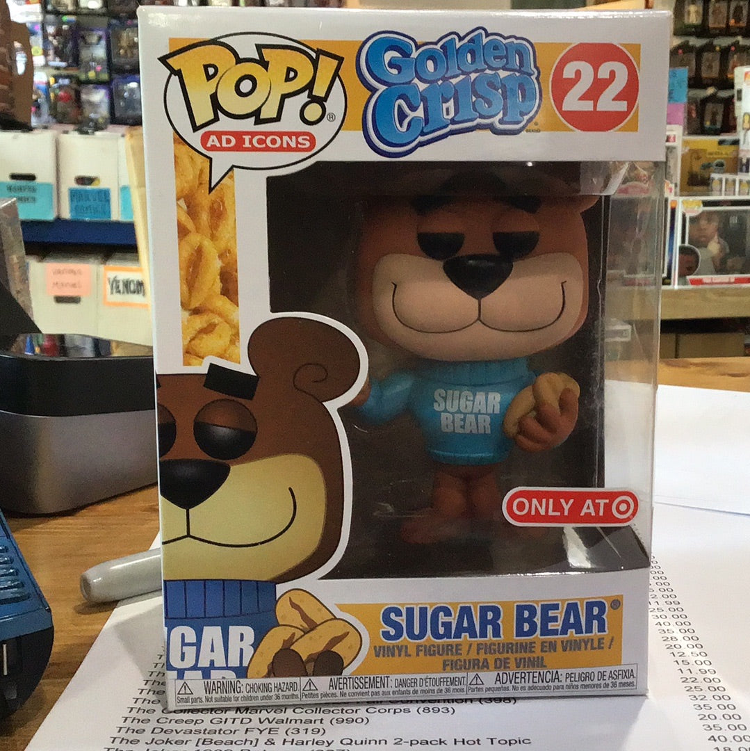 Ad Icons - Golden Crisp Sugar Bear 22 Funko Pop! Vinyl figure