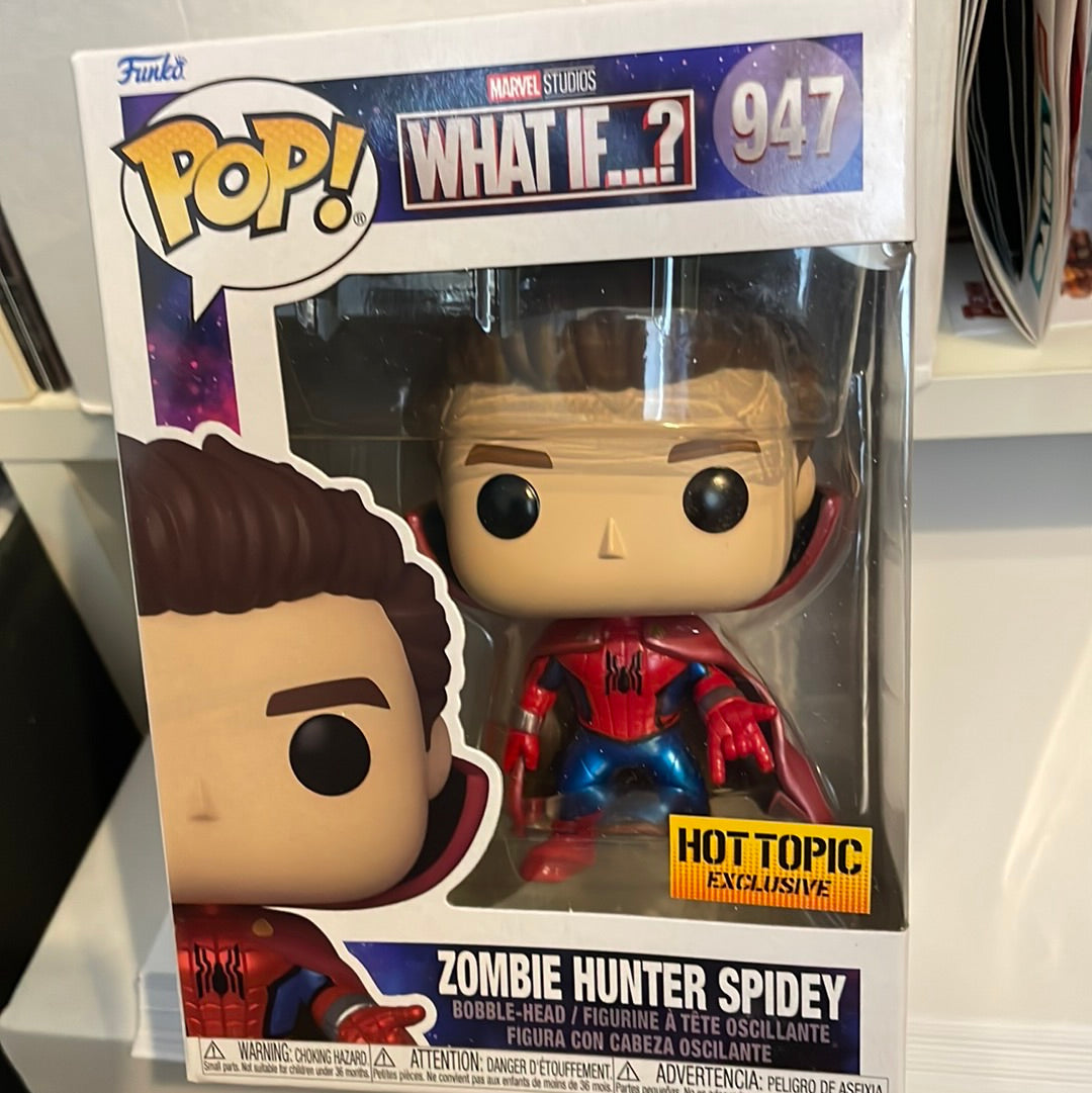 Marvel Zombie Hunter Spidey exclusive Funko Pop! Vinyl Figure