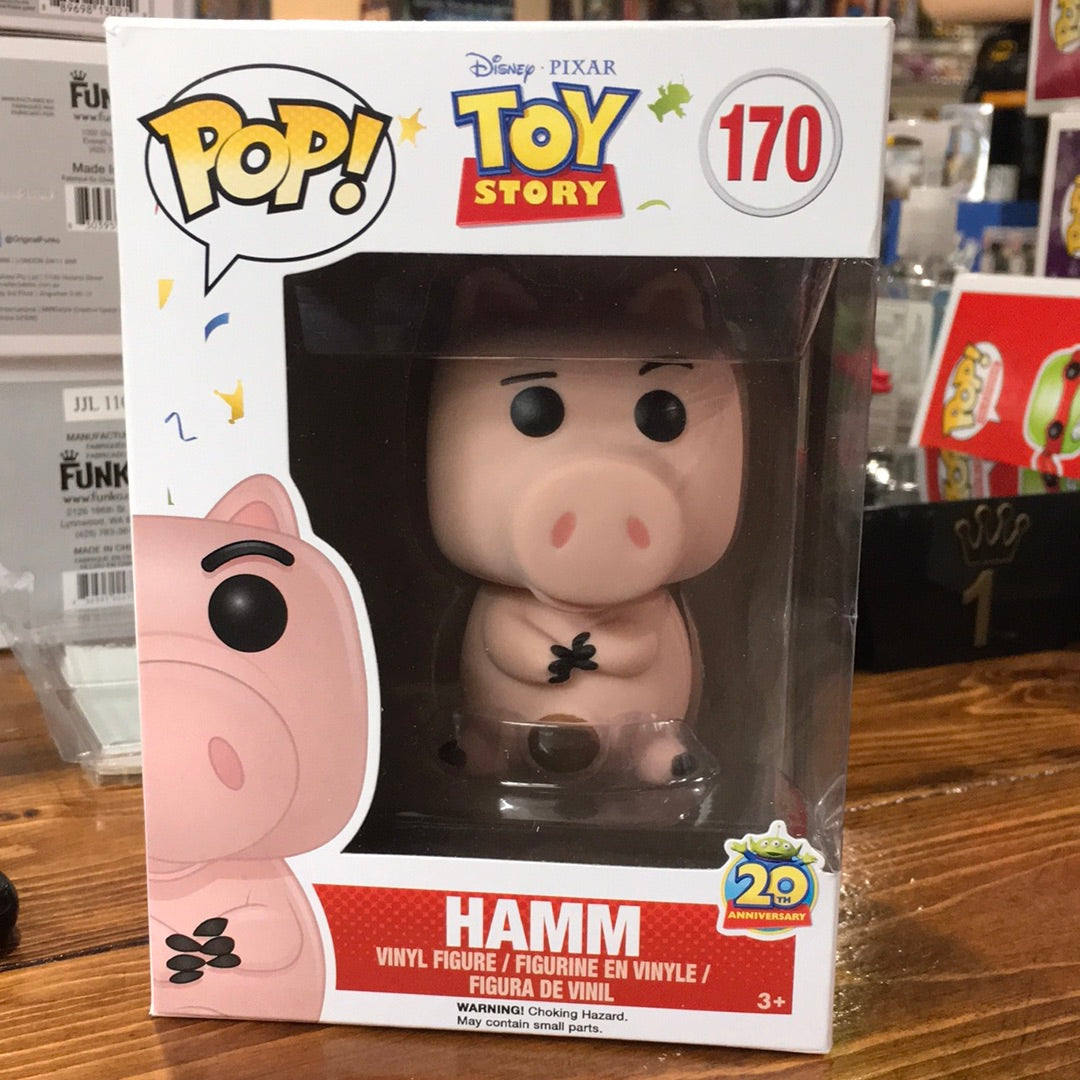 Disney Toy Story Hamm 20th Anniversary AS IS Funko Pop! Vinyl