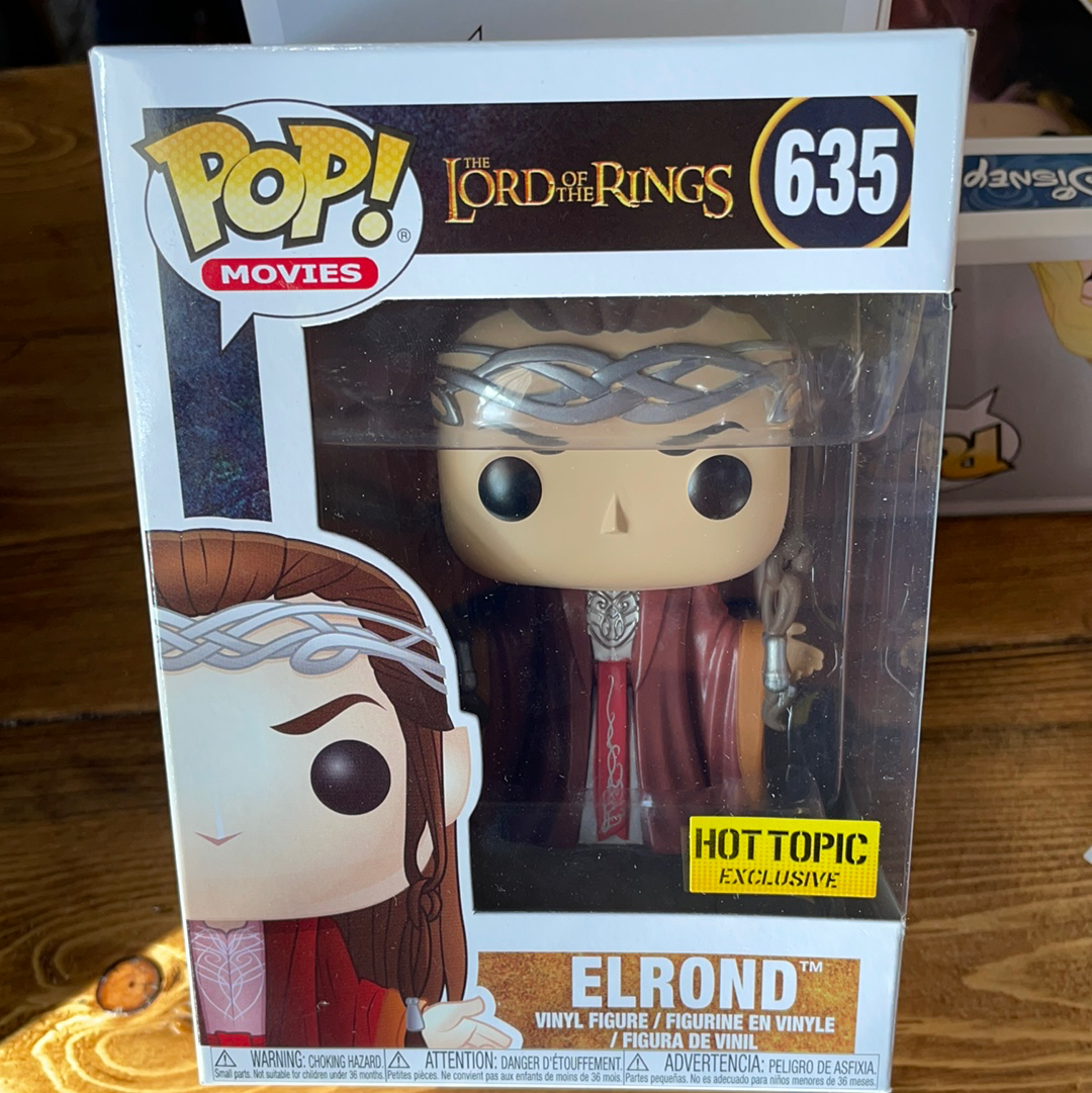 Over hoved og skulder Bevidst Græder Lord of the Rings Elrond exclusive Funko Pop! Vinyl figure movie – Tall Man  Toys & Comics