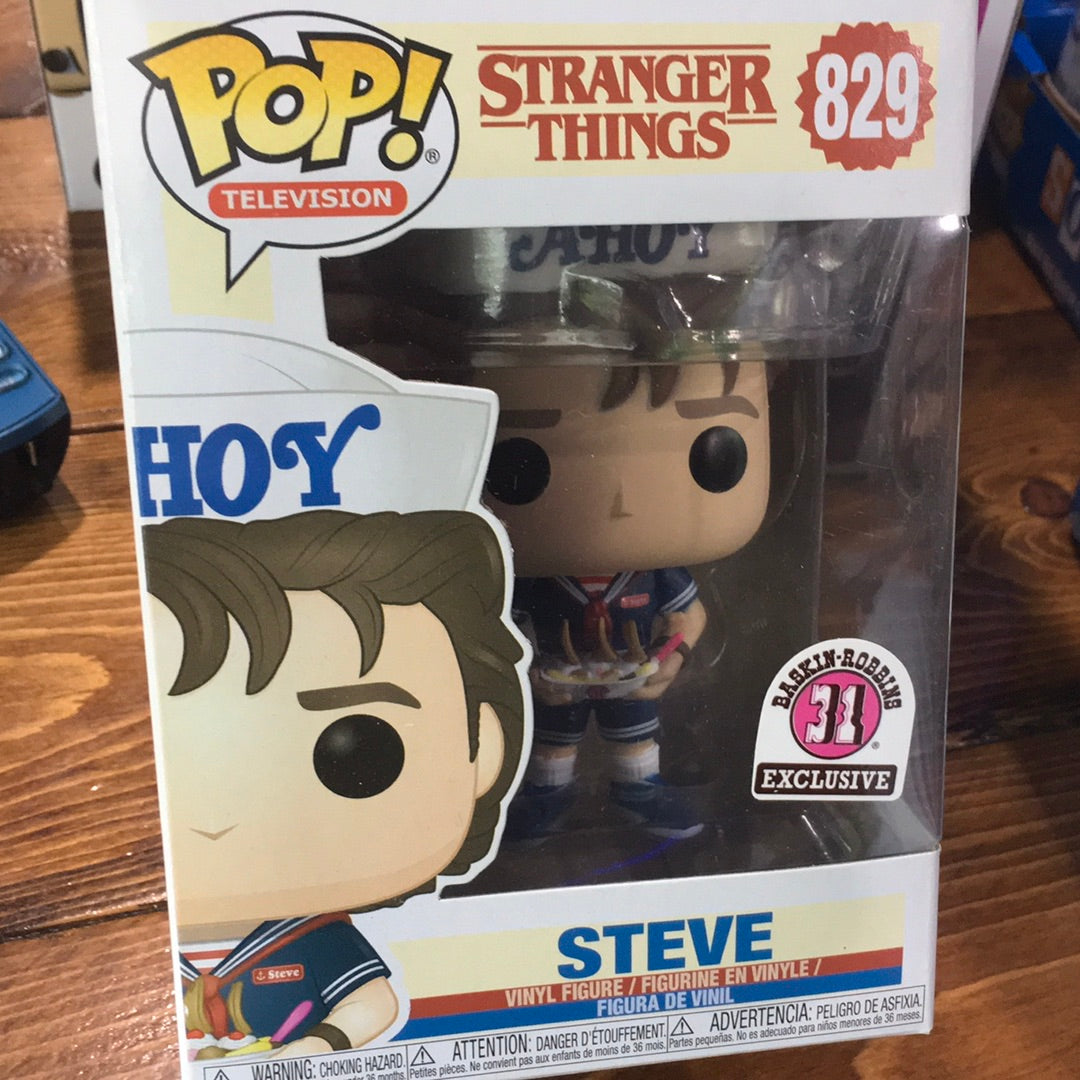 Stranger Things S3 - Ice Cream Steve #803 - Funko Pop! Vinyl Figure (television)