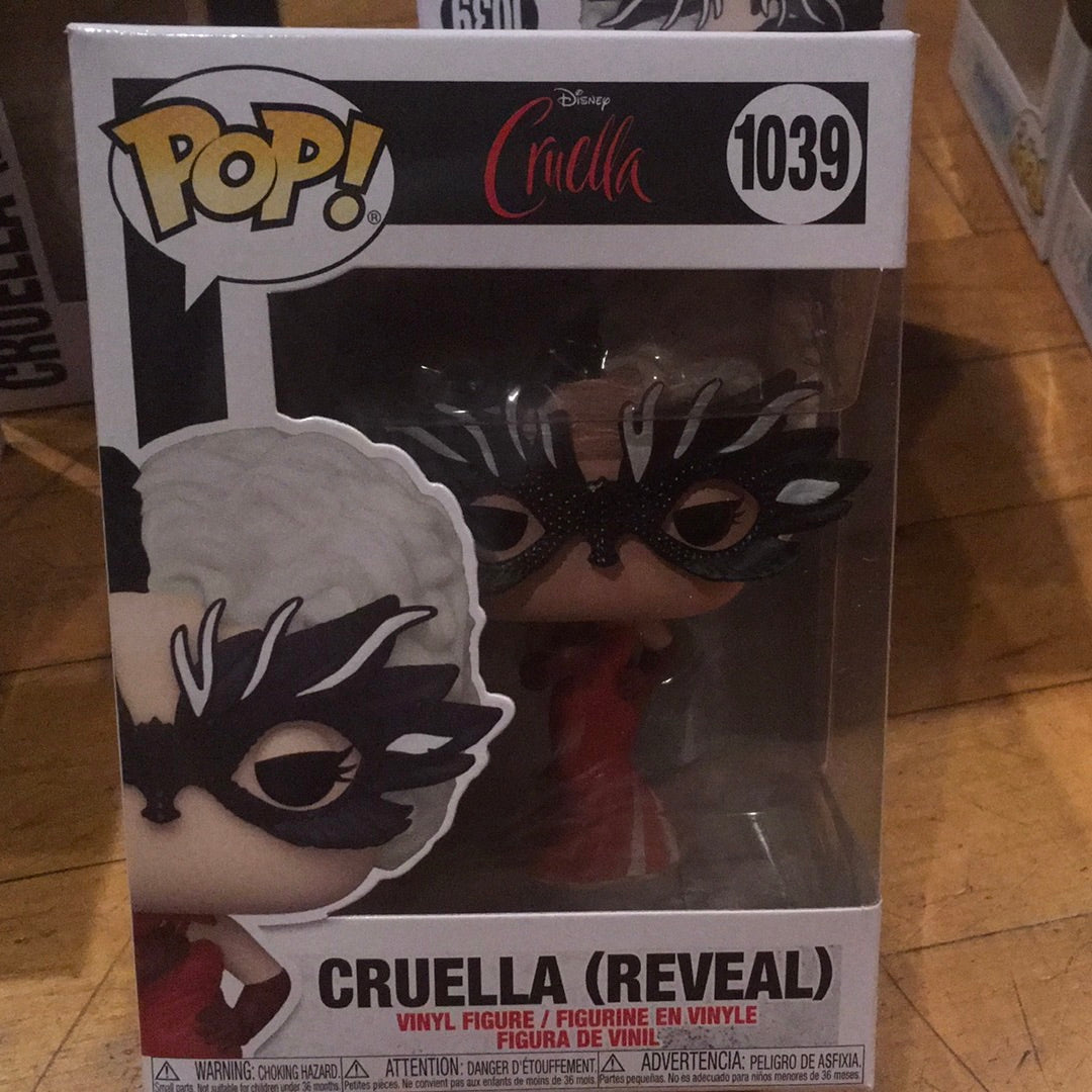 Disney - Cruella (Reveal) 1039 - Funko Pop! Vinyl Figure