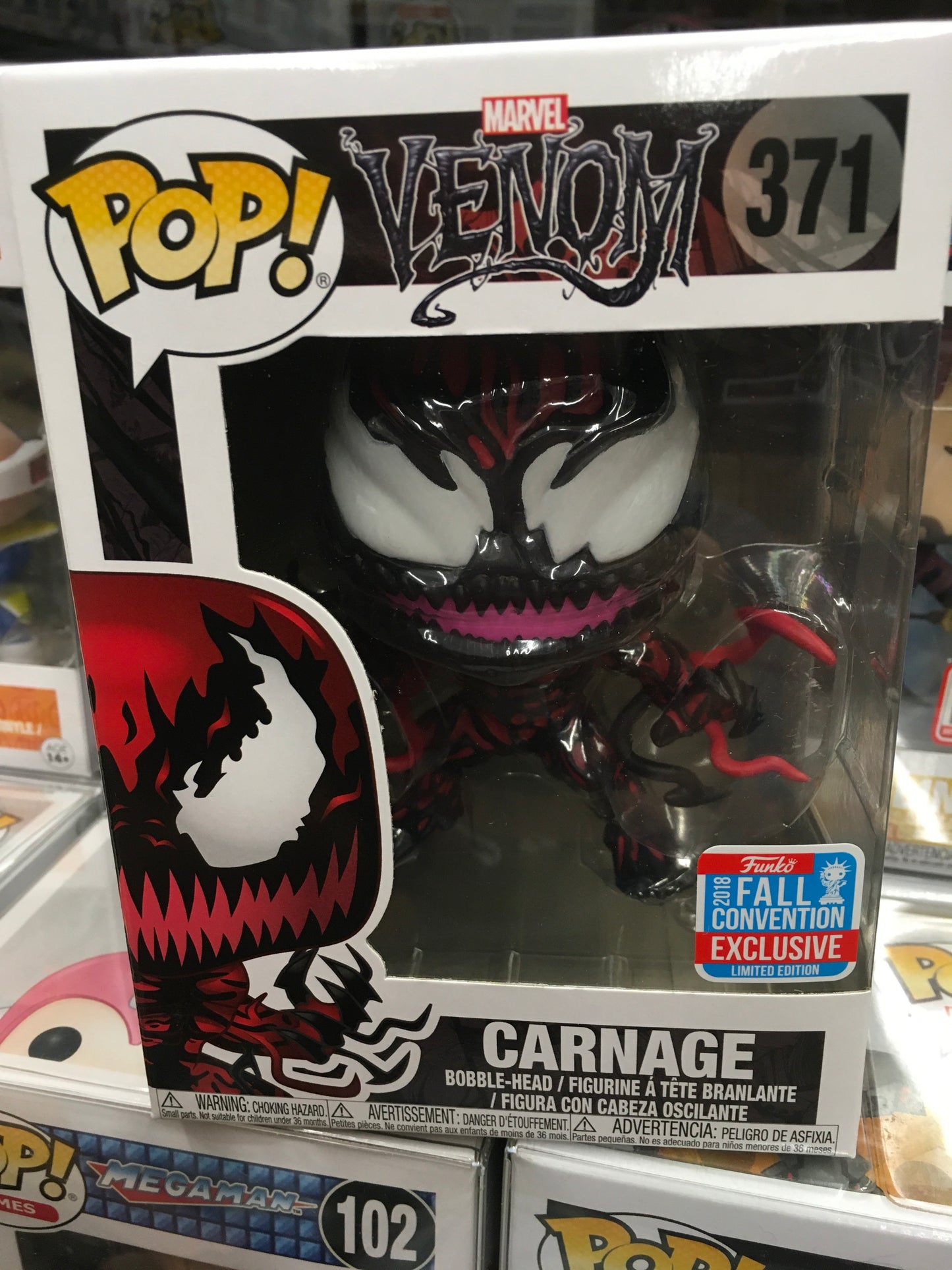 Marvel - Carnage #371 - Shared Exclusive Funko Pop! Vinyl Figure