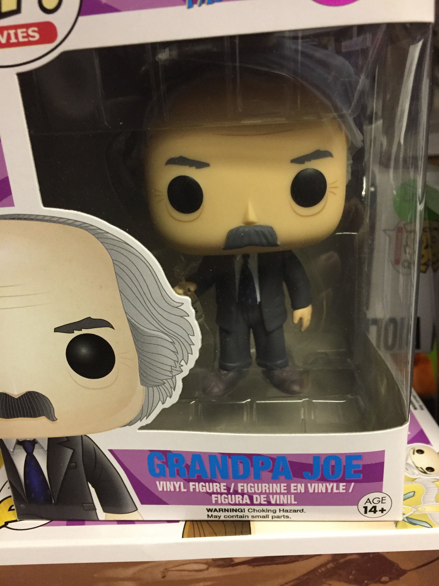 Willy Wonka Grandpa Joe Retired Funko Pop! Vinyl figure