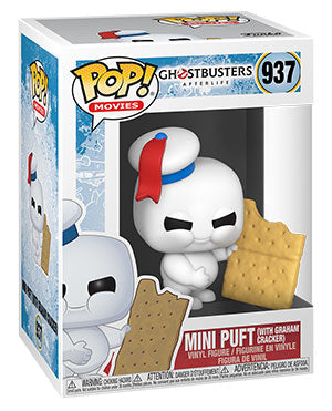 Ghostbusters: Afterlife Mini Puft (With Graham Cracker) 937 Funko Pop! Vinyl figure movies