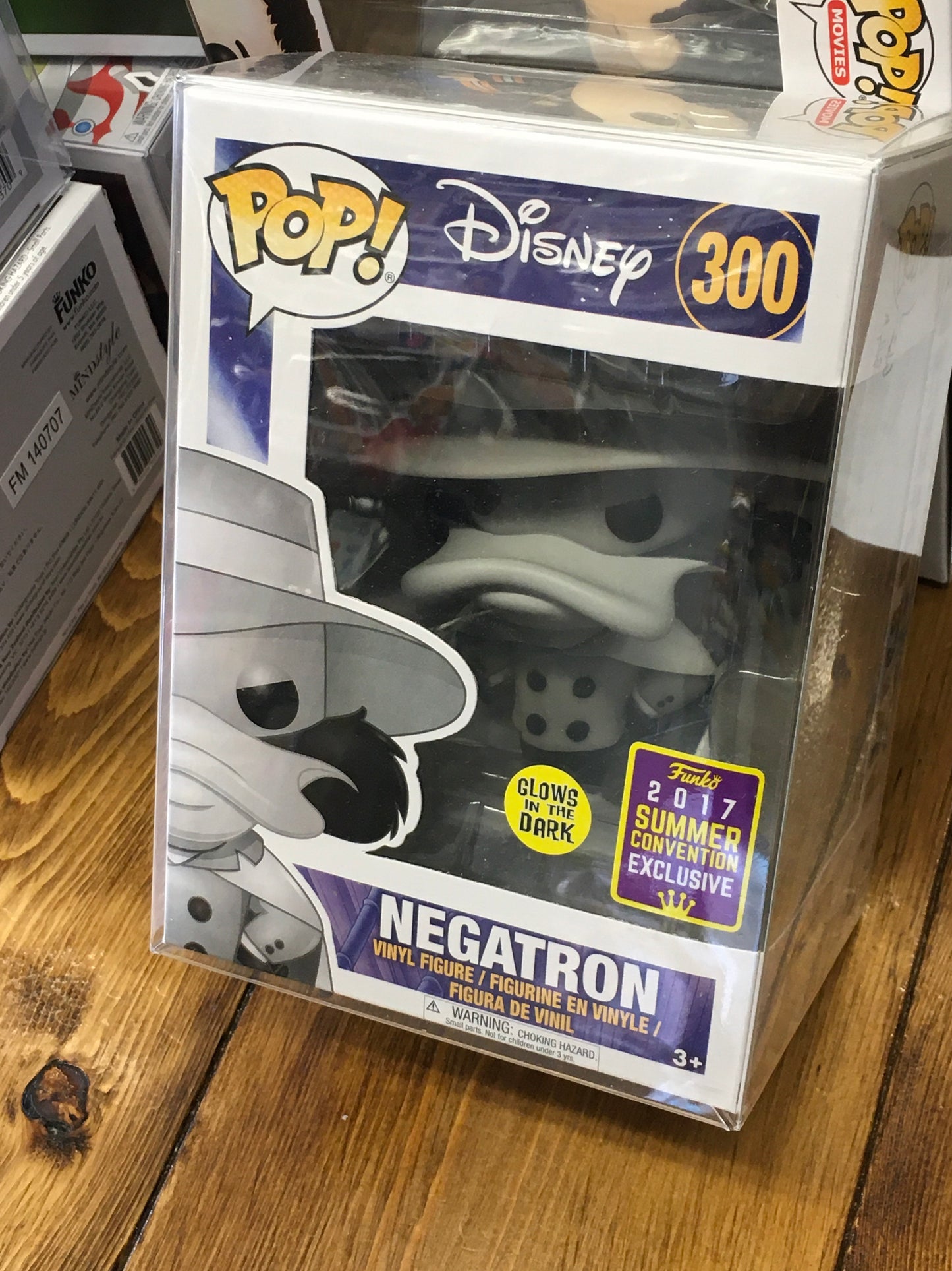 Darkwing Duck Negatron exclusive 300 Funko Pop! Vinyl figure disney