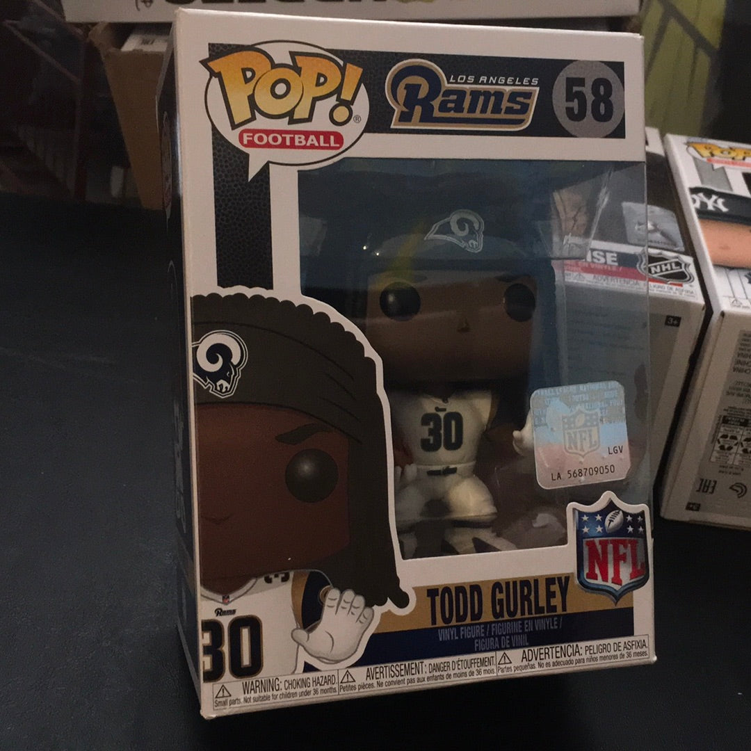 NFL Todd Gurley 58 Funko Pop! Vinyl figure sports
