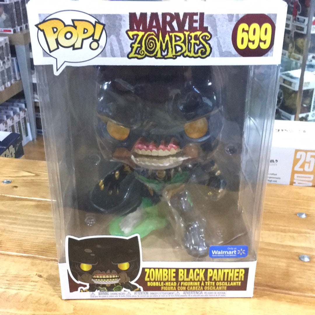 Marvel zombie black Panther 10 inch exclusive Funko Pop vinyl
