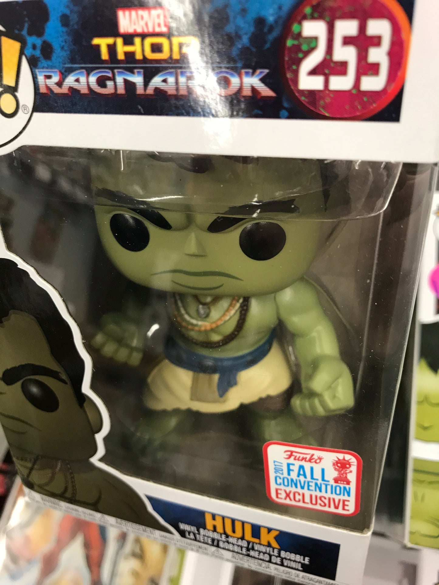 Marvel Thor ragnarok Hulk NYCC exclusive Funko Pop! Vinyl figure 2020