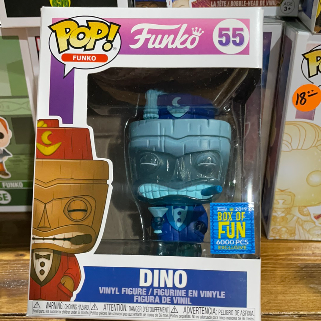 Spastic plastic Dino 55 exclusive Funko Pop! Vinyl figure