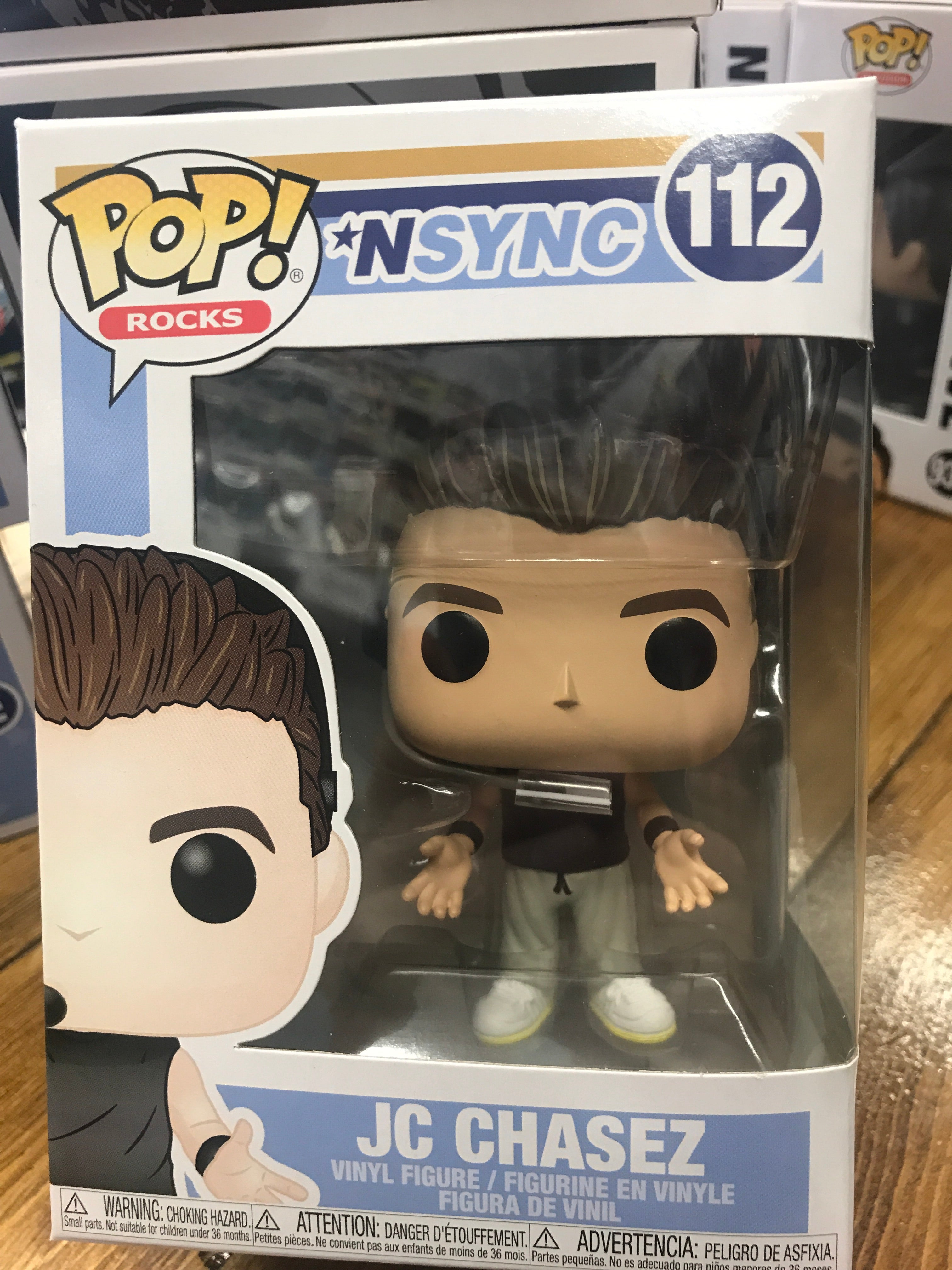 thumbnail image 2 of Funko NSYNC Pop Protector: Boy Band Retro Pop! Rocks Vinyl Figure... 2 of 12