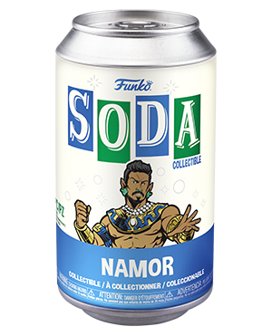 Marvel Wakanda Forever Black Panther - Namor - Sealed Mystery Soda Figure Funko - LIMIT 6