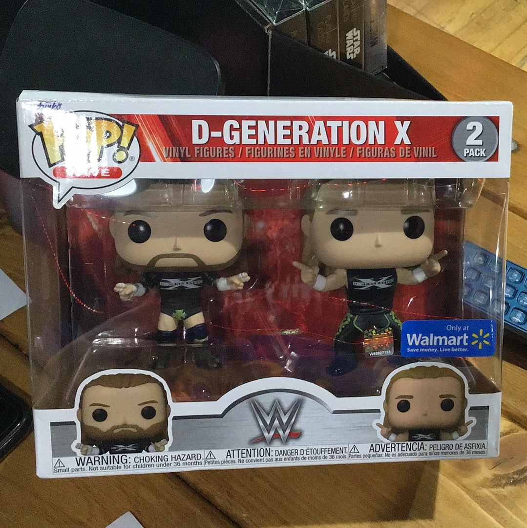 WWE Shawn Michaels / Triple H / D-Generation X Exclusive 2 Pack Funko Pop! Vinyl Figure