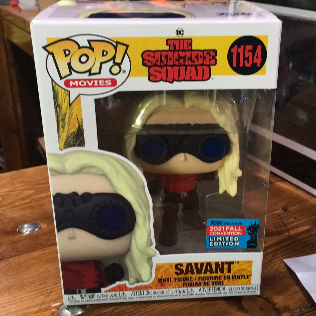 The Suicide Squad Savant Exclusive Funko Pop! Vinyl figure DC COMICS
