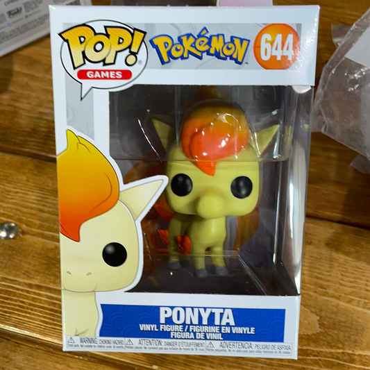 Pokémon Ponyta 644 Funko Pop! Vinyl figure (video games)