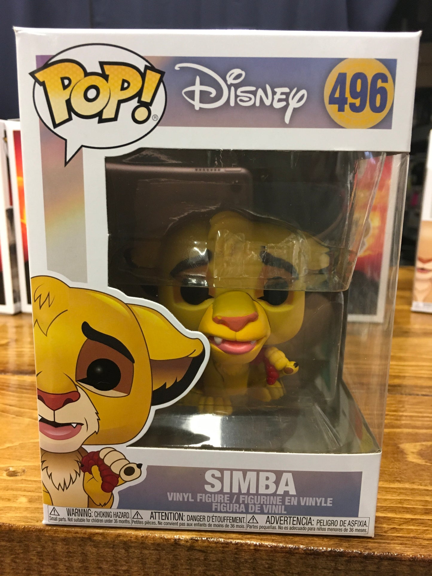 Disney The Lion King Simba #496 Funko Pop! Vinyl figure