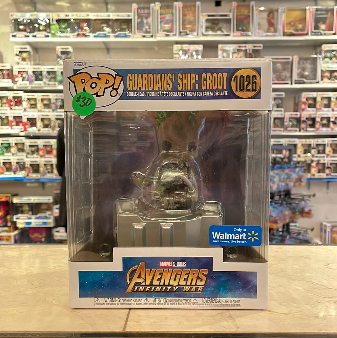 Figurine de collection Funko Figurine Pop Marvel Avengers Infinity War  Guardians' ship Drax Exclusivité