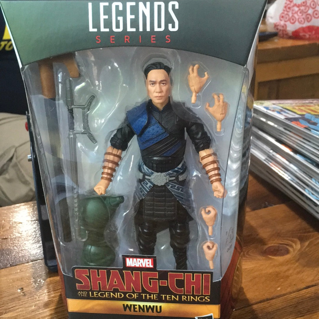 Marvel Legends Shang-chi Wenwu ten rings Hyde BAF Hasbro