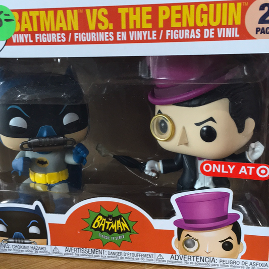 Batman 1966 Batman vs penguin exclusive Funko Pop! Vinyl Figure DC Comic Television