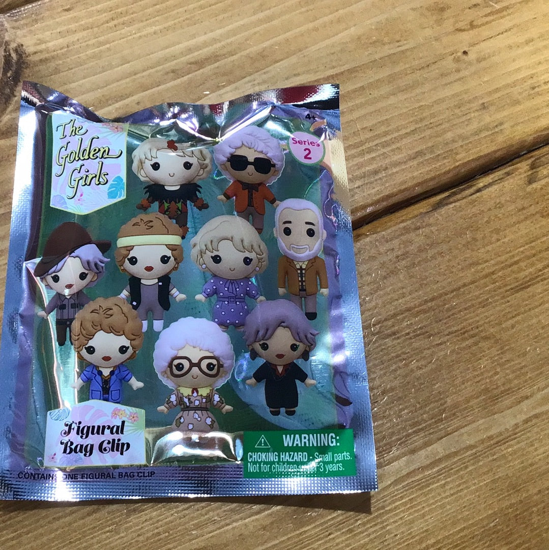 Golden Girls Mystery Bag Clips (sealed mystery clip)