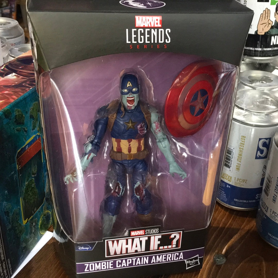 Marvel Legends What If? Zombie Captain America Hasbro watcher BAF