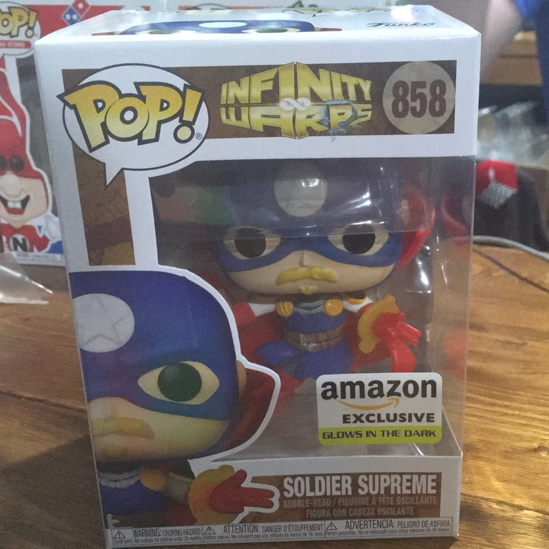 Infinity Warps - Soldier Supreme #858 - Exclusive Funko Pop! Vinyl Figure (Marvel)