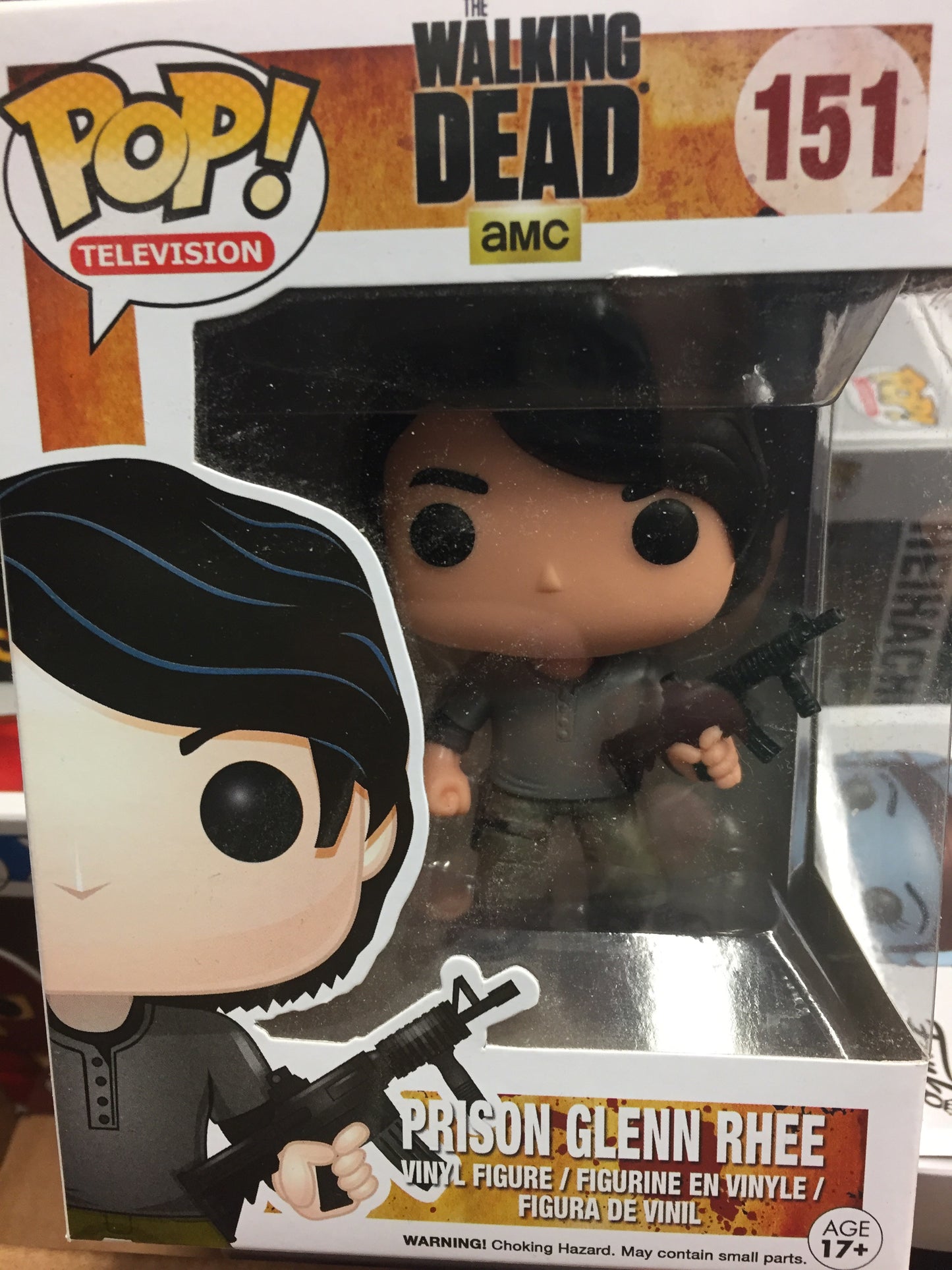 TWD the walking dead prison Glenn Rhee 151 Funko Pop! Vinyl Figure television
