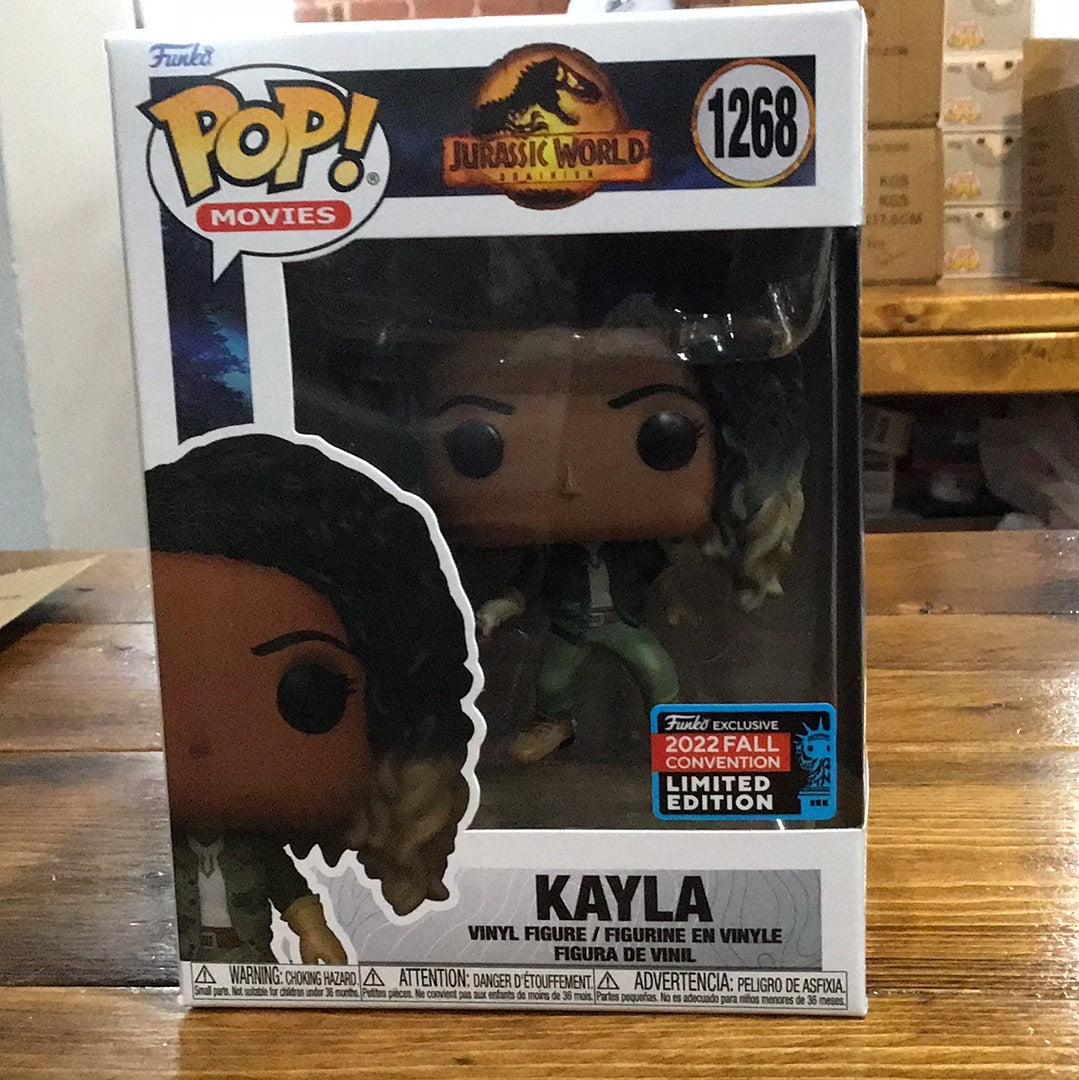 Jurassic World Dominion - Kayla #1268 2022 Exclusive - Funko Pop! Movies Vinyl Figure