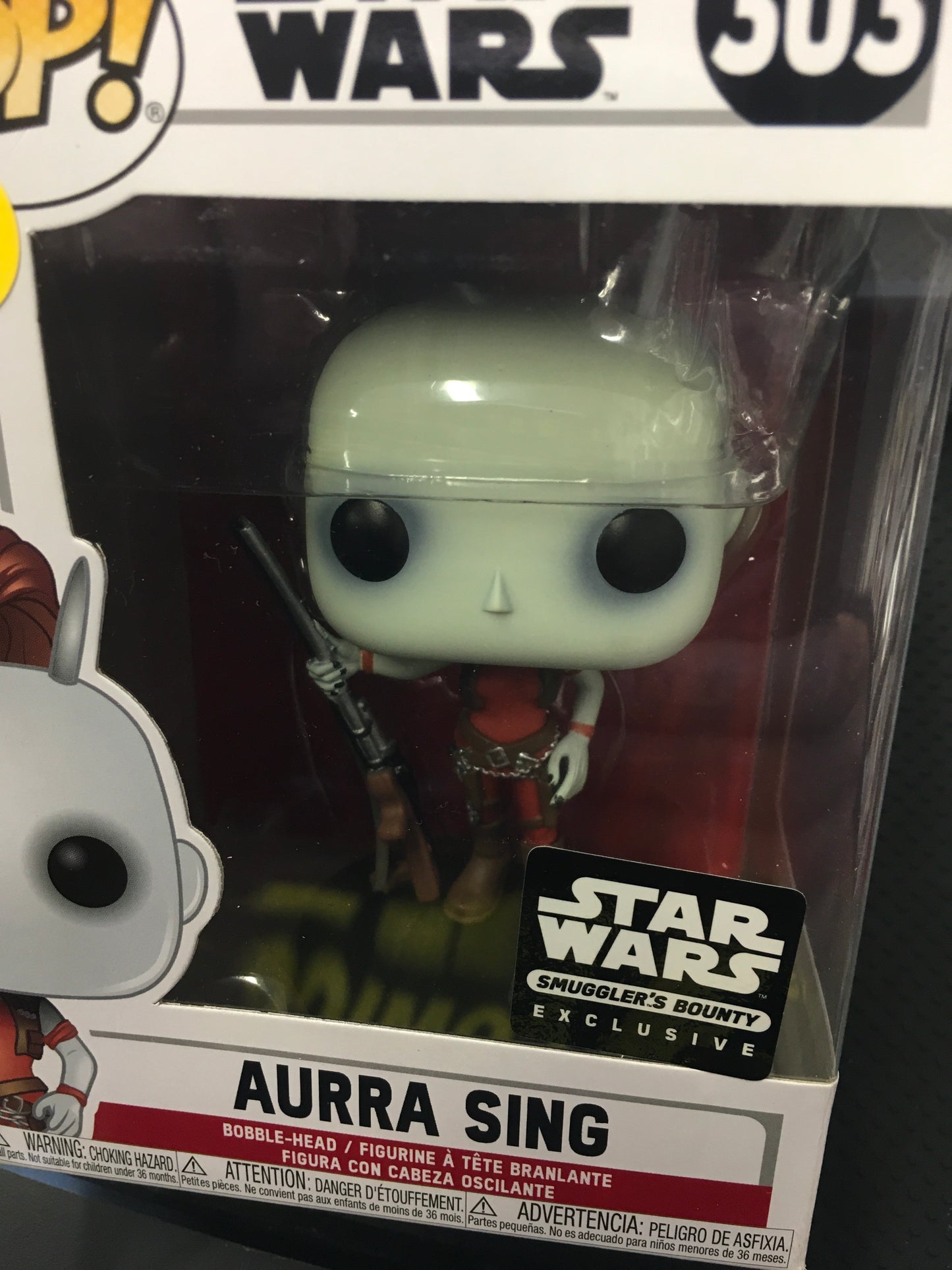 Star Wars - Aurra Sing #303 - Exclusive Funko Pop! Vinyl Figure