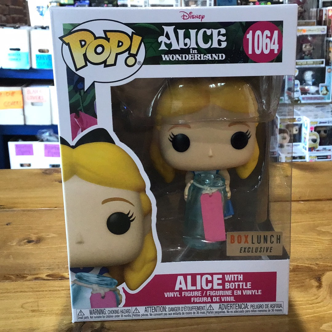 Disney Alice w/ Bottle Exclusive Alice in Wonderland Funko Pop! Vinyl figure 2020