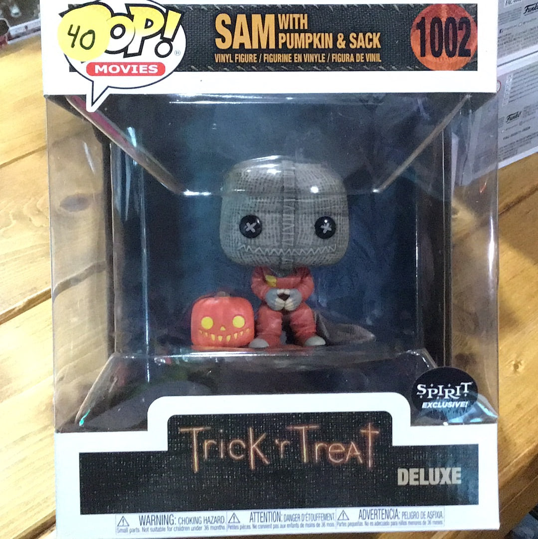 Trick or Treat - Sam with Pumpkin and Sack #1002 - Funko Pop Vinyl Figure (Movies)