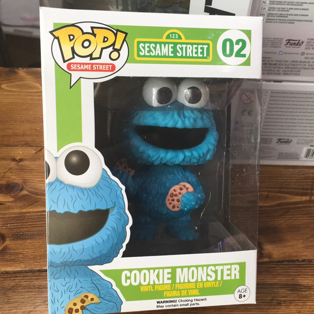 Cookie Monster Sesame Street 02 Funko Pop! Vinyl figure Cartoon