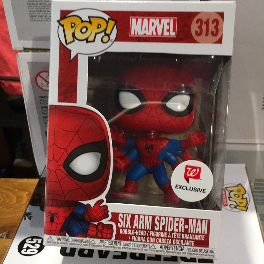 Six arm spider best sale man funko pop