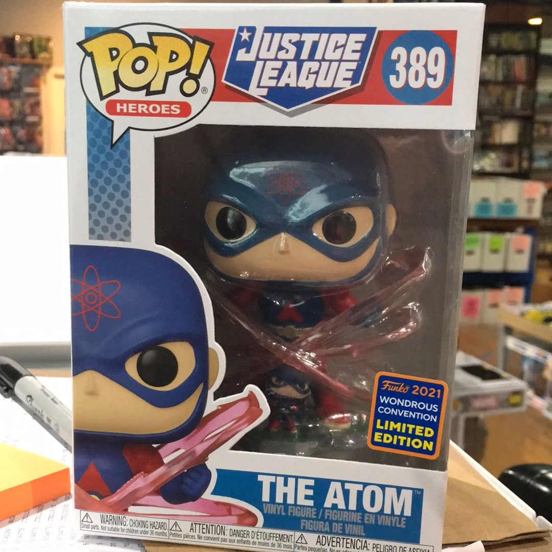 DC Heroes Justice League The Atom Exclusive Funko Pop! Vinyl Figure
