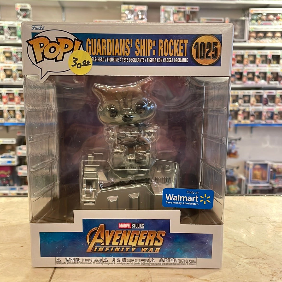 Marvel - Avengers Infinity Wars - Guardians Ship: Rocket - Exclusive Funko Pop! Vinyl Figure