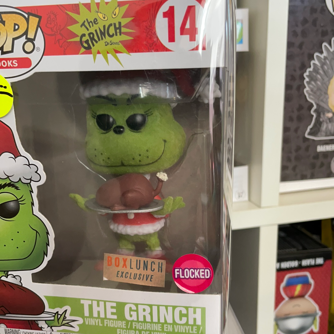 Books: The Grinch with Roast Beast #14 Flocked Exclusive Funko Pop! VINYL Figure
